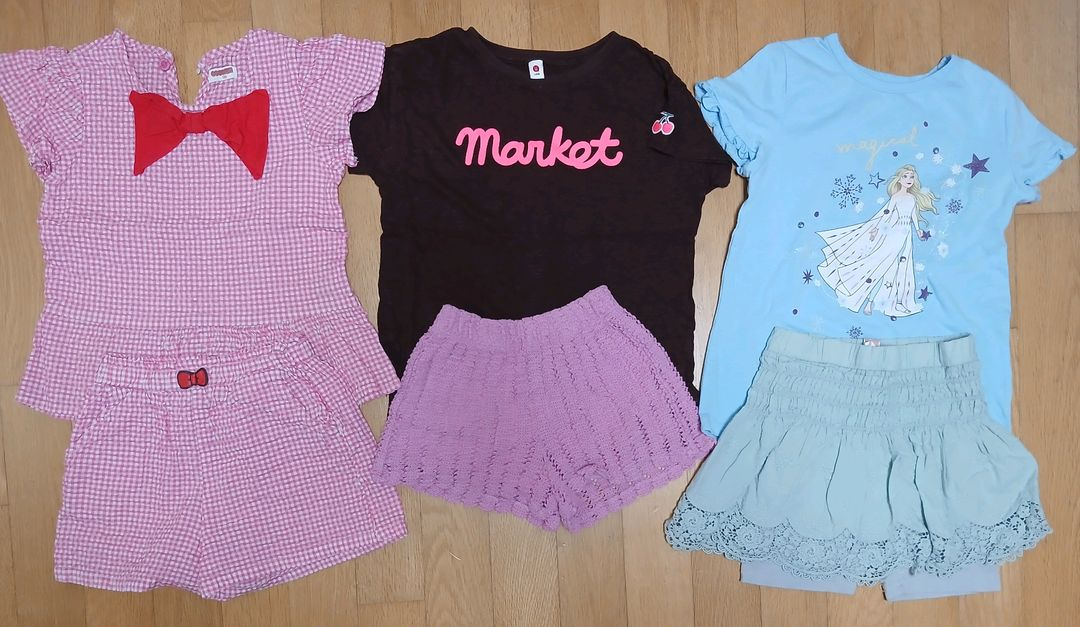 여아 옷 일괄 110 120 이미지