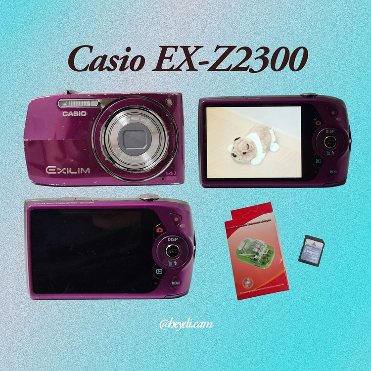 (로제, 모카, 아일릿) 카시오 엑슬림 z2300 로즈핑크 이미지