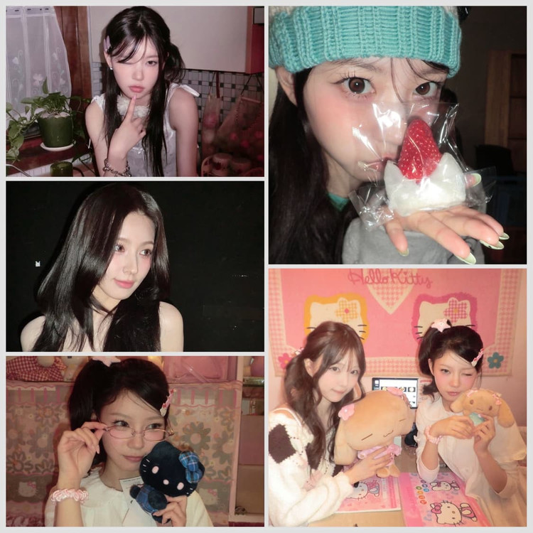 (로제, 모카, 아일릿) 카시오 엑슬림 z2300 로즈핑크 이미지