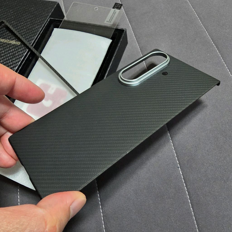 Z폴드7 알리 카본 600D 맥세이프 케이스 세트 이미지
