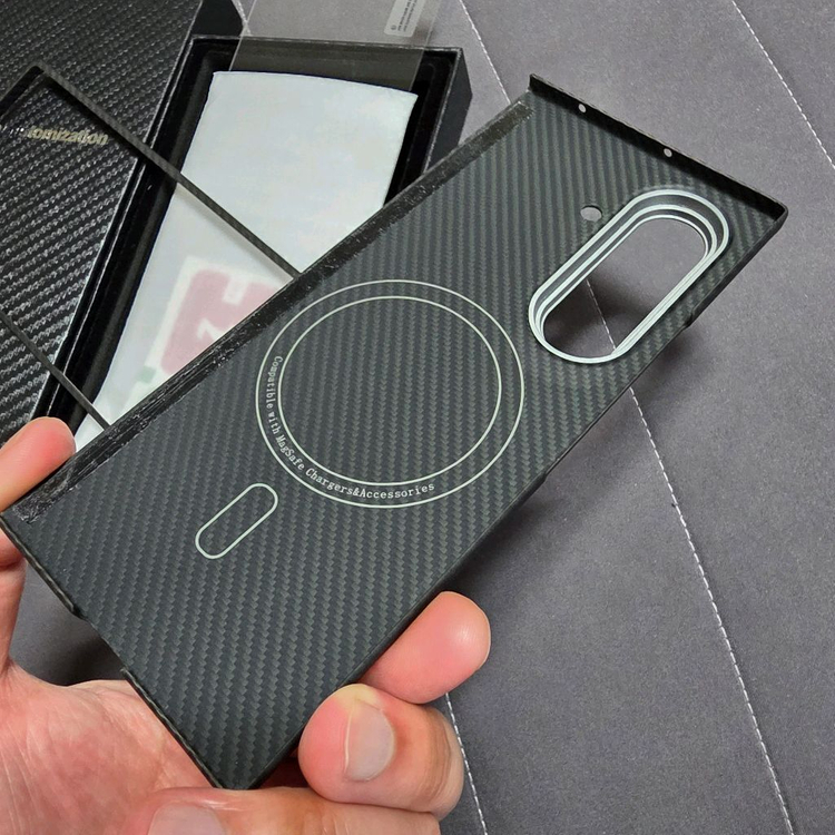 Z폴드7 알리 카본 600D 맥세이프 케이스 세트 이미지