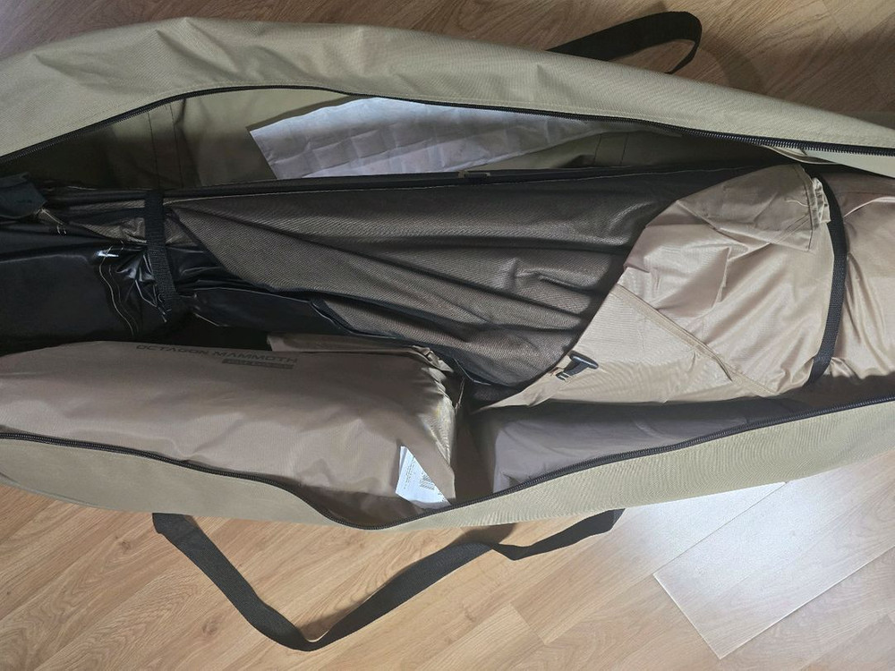 [미사용 새제품]아이두젠 옥타곤 매머드 원터치 텐트 돔 쉘터 그늘막 탄 세트 이미지