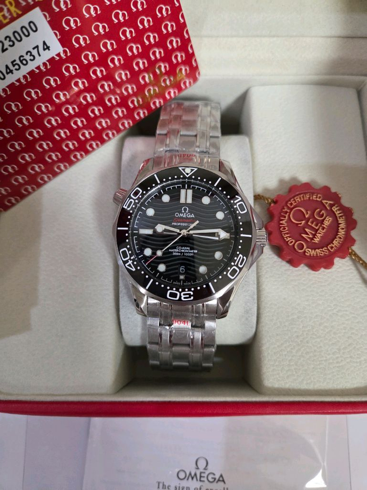 오메가 씨마스터 다이버300 풀박스 이미지