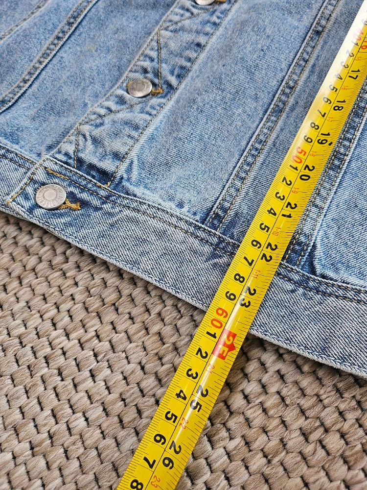 아이스비스킷 스마일 패치 데님 자켓 165 이미지