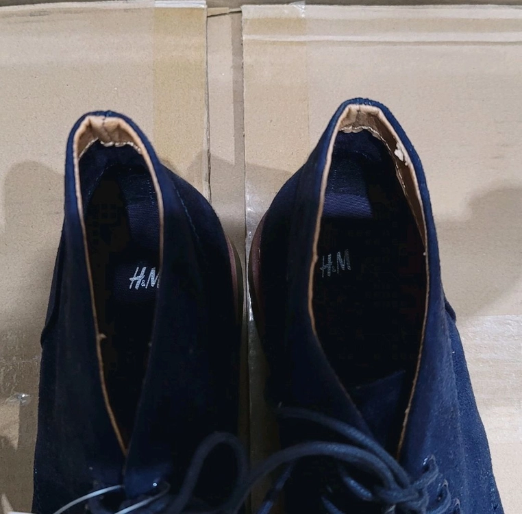 [270]H&M 남성 처커부츠 처카부츠 추카부츠 네이비 이미지