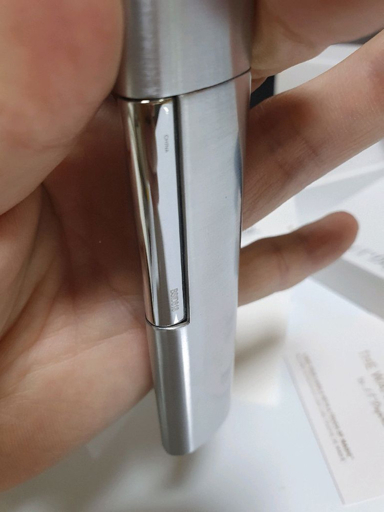 [새상품,풀세트] 듀퐁라이터 신형 터보 (테이블용,시가용) 브러쉬드 크롬 쌍불 터보 듀퐁 라이타 이미지