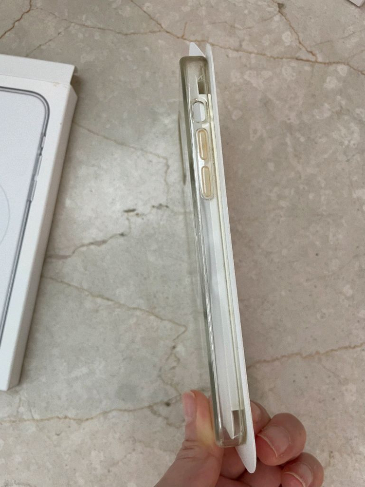 아이폰12프로 정품 맥세이프 클리어/가죽 케이스 2세트 이미지