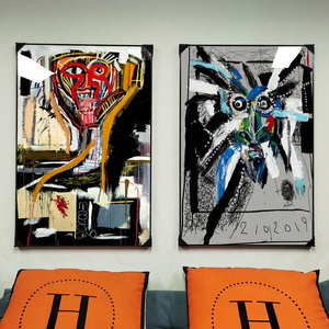 그림 액자 팝아트 인테리어소품 추상인물화 추상그림 모던아트 대형 거실액자 카페 장식용 고급 캔버스 벽걸이 장식 포인 이미지