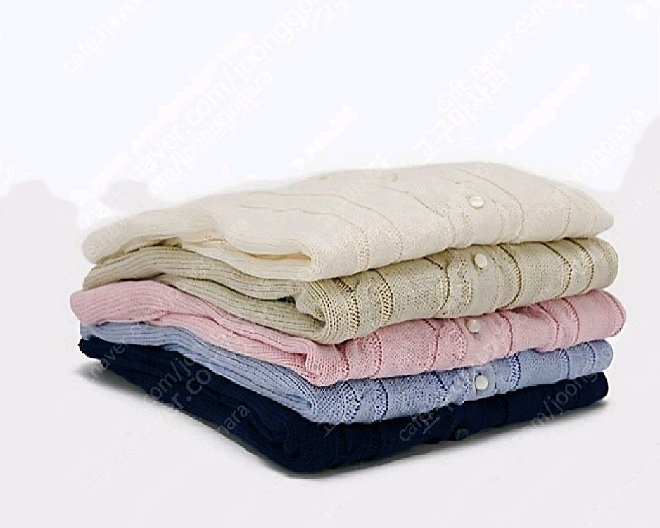 유메르 케이블니트 슬리브리스 + 가디건 ( 배송온봉투그대로 , 새 것) 이미지