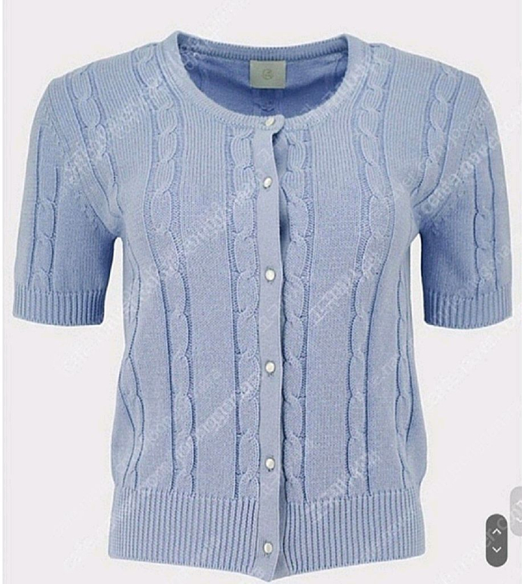 유메르 케이블니트 슬리브리스 + 가디건 ( 배송온봉투그대로 , 새 것) 이미지