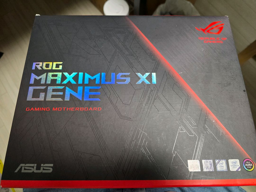 i9-9900k, Z390 GENE 이미지