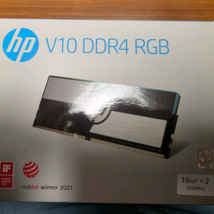 HP V10 DDR4 16X2(32GB) 3200 CL14 고수율램 이미지