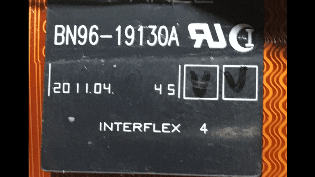 삼성 액정 패널 케이블 BN96-19130A 이미지