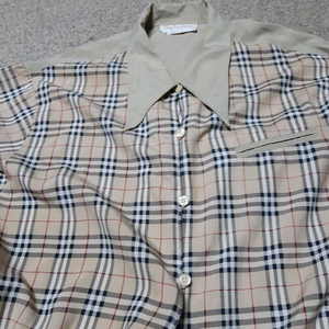 버버리실크 셔츠(L) 이미지