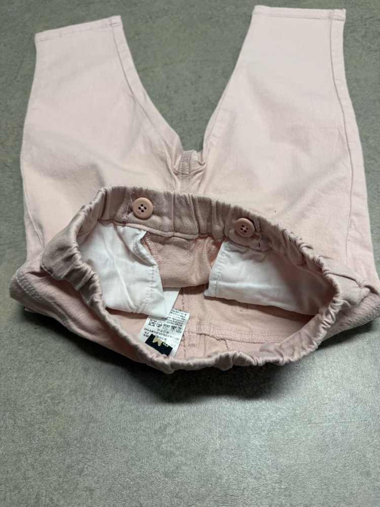 모이몰른 여아 스판 팬츠 봄 가을 핑크 바지 110 이미지