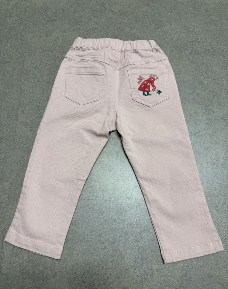 모이몰른 여아 스판 팬츠 봄 가을 핑크 바지 110 이미지