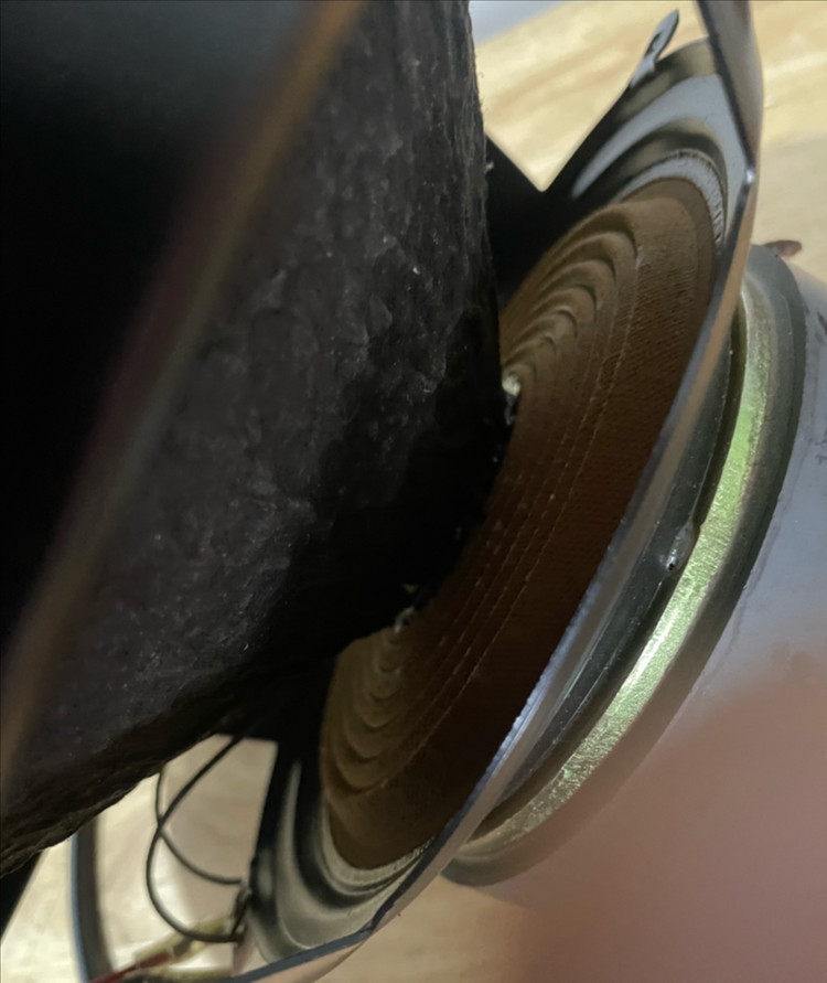 8인치 우퍼 스피커 유닛 중고 팝니다. 상태 사진 확인하세요. 이미지