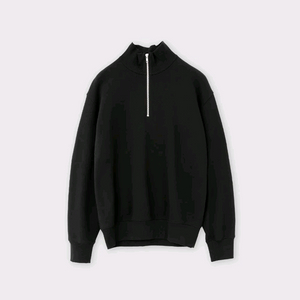 브라운야드 소프트 스웻 하프 집업 3 블랙 / 쿼터집업 반집업 유스 러프사이드 포터리 블랭크룸 이미지