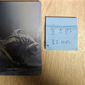 택포 ps4 ps5 몬스터헌터 와일즈 스틸북 이미지