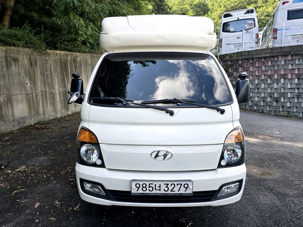 13년 포터3인승캠핑카(준신규,인산철600+샤워실+DC에어컨)-전액할부됨 이미지