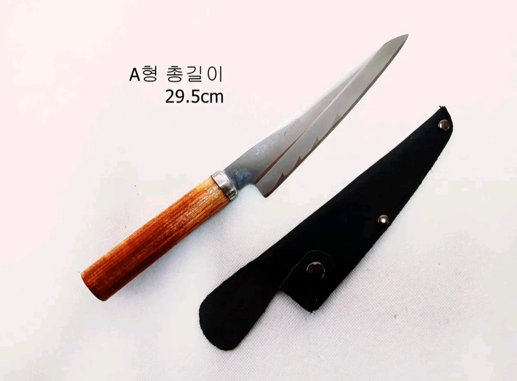 스텐레스 낚시용 회칼 사시미 이미지