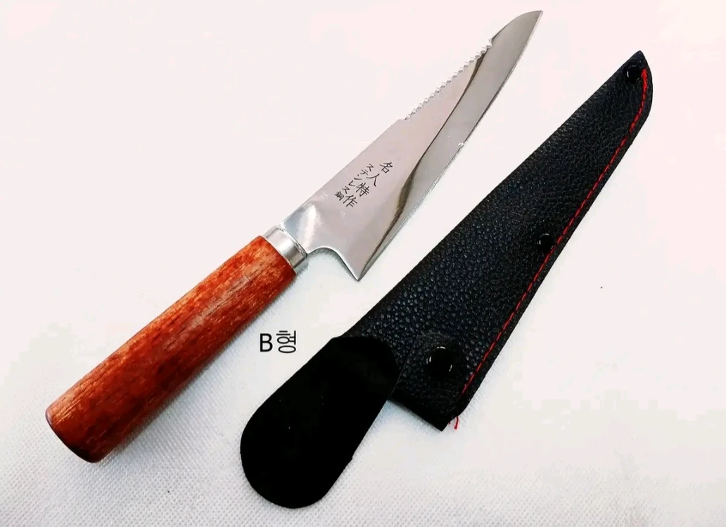 횟칼(비늘치기채용)사시미 이미지