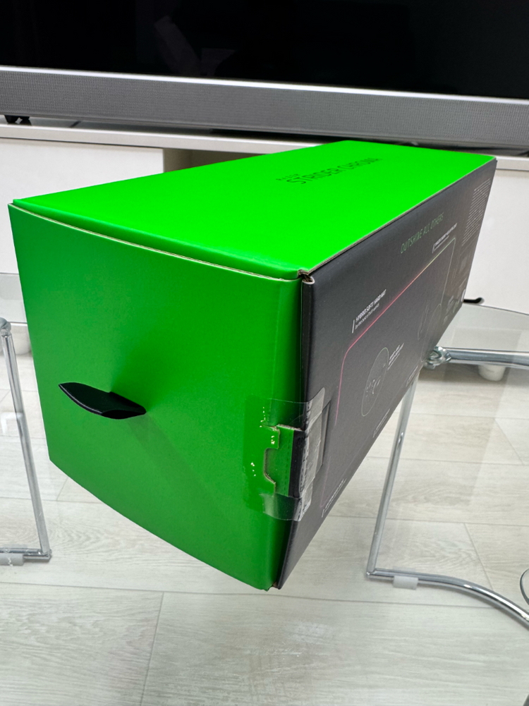 (미개봉) 정품 레이저 스트라이더 게이밍 마우스 패드 블랙, 크로마 RGB 장패드 바브삼 데스에더 지슈라 지슈스 이미지