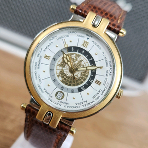 # ECCO 에코 빈티지 레어 월드타임 명품시계 급처 이미지