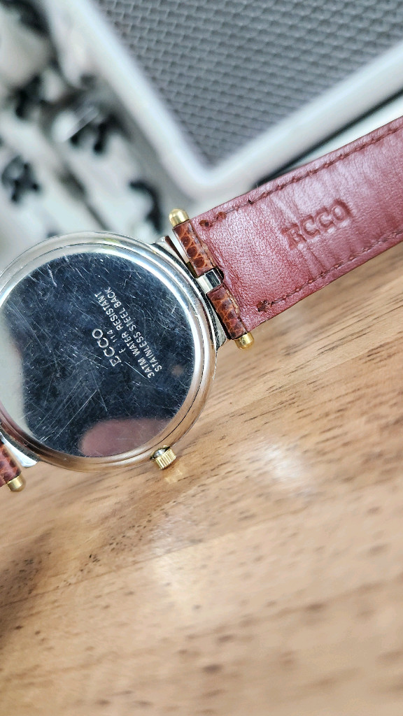 # ECCO 에코 빈티지 레어 월드타임 명품시계 급처 이미지