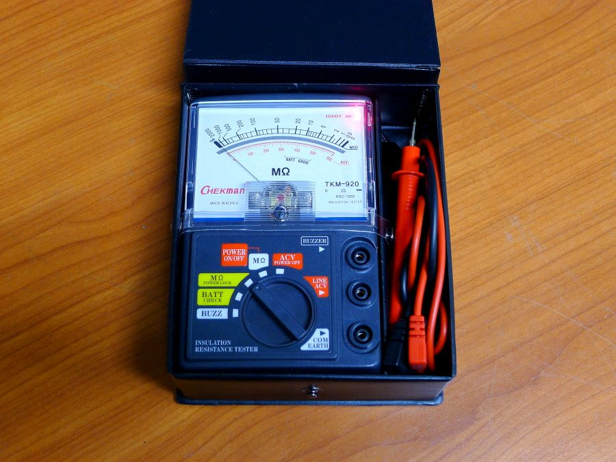 절연저항계 TKM-920 절연저항시험기 이미지