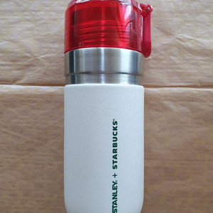 스타벅스 SS 홀리 화이트 스탠리 통가 보온병 500ml 이미지