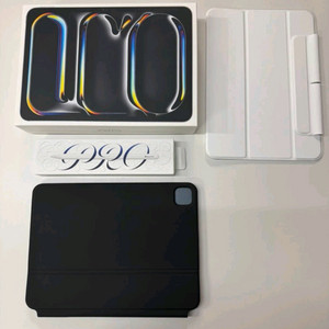 아이패드 프로 M4 11인치 셀룰러 512GB 실버 풀박스 + 애플펜슬 프로 이미지