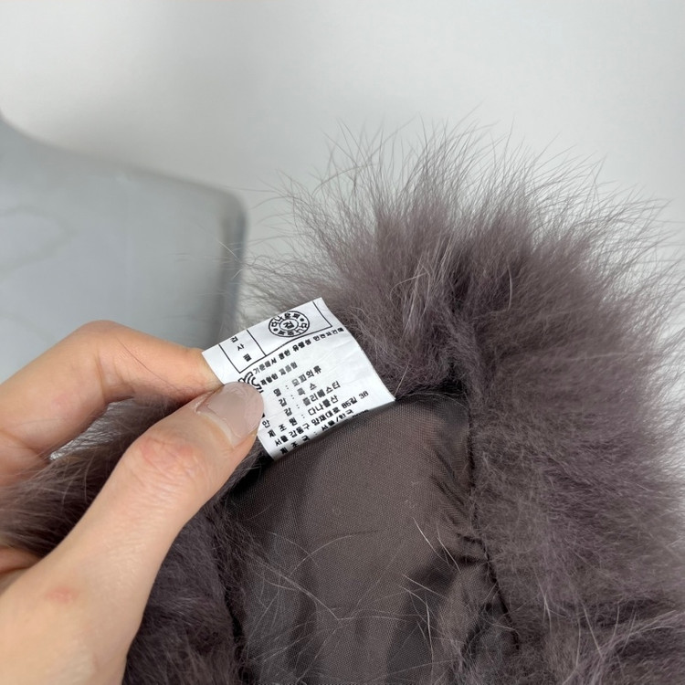 상태굿 폭스 퍼 자석 목도리 머플러 여성 겨울/라덴 이미지