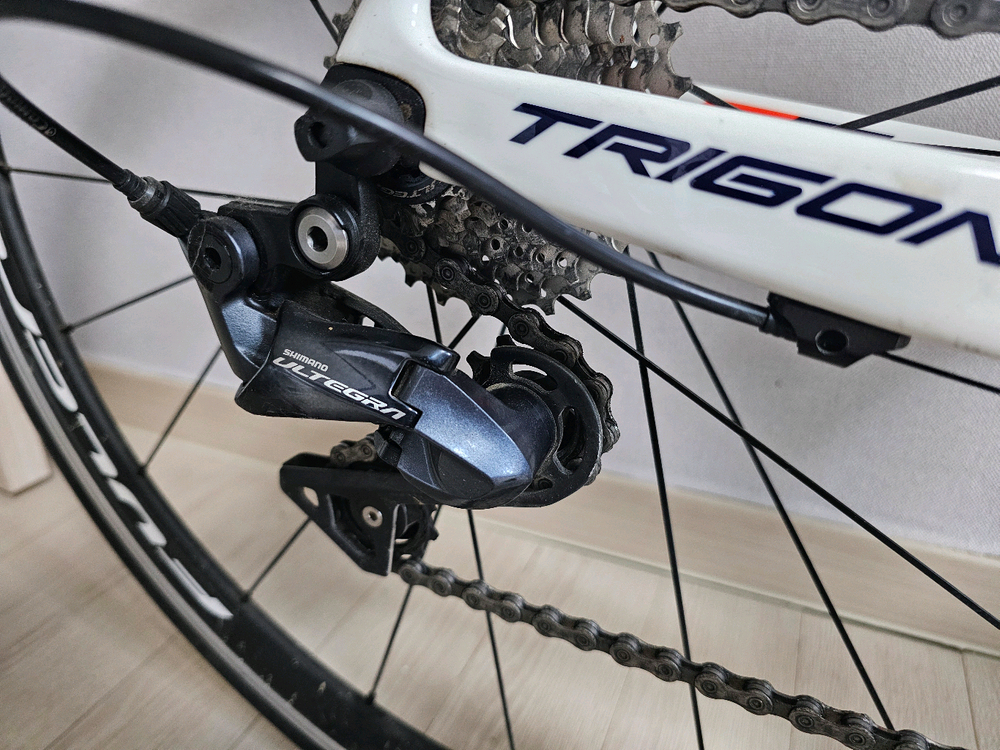 풀 울테그라 카본 트리곤 RS 로드 자전거 화이트 52 사이즈 이미지