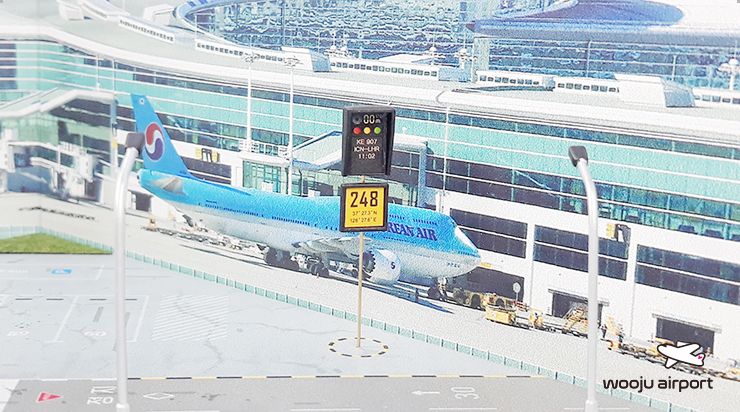 1:400스케일 인천공항 탑승동 공항디오라마 판매 이미지