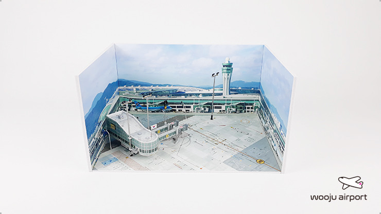 1:400스케일 인천공항 탑승동 공항디오라마 판매 이미지