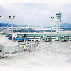 1:400스케일 인천공항 탑승동 공항디오라마 판매 이미지