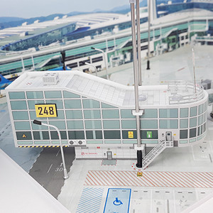 1:400스케일 인천공항 탑승동 공항디오라마 판매 이미지
