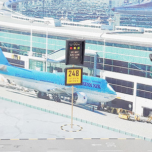 1:400스케일 인천공항 탑승동 공항디오라마 판매 이미지