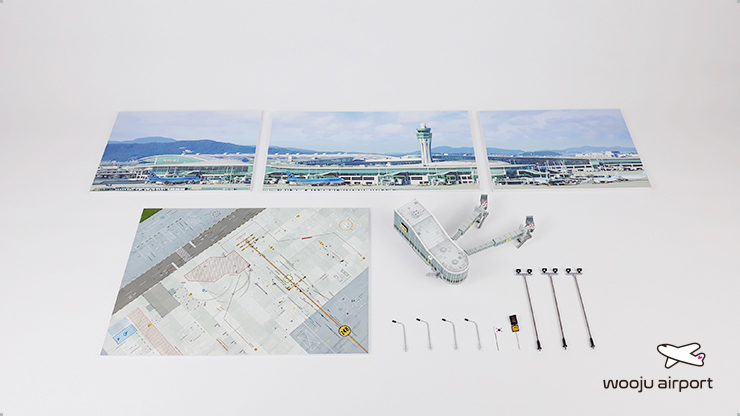 1:400스케일 인천공항 탑승동 공항디오라마 판매 이미지