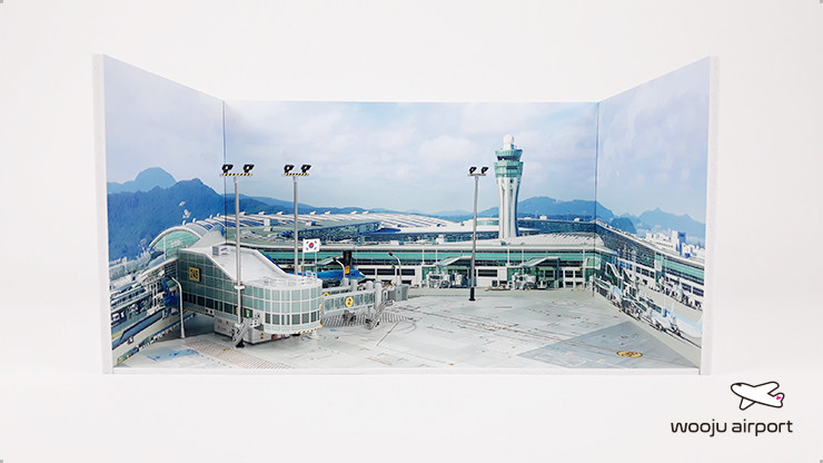 1:400스케일 인천공항 탑승동 공항디오라마 판매 이미지