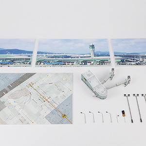 1:400스케일 인천공항 탑승동 공항디오라마 판매 이미지