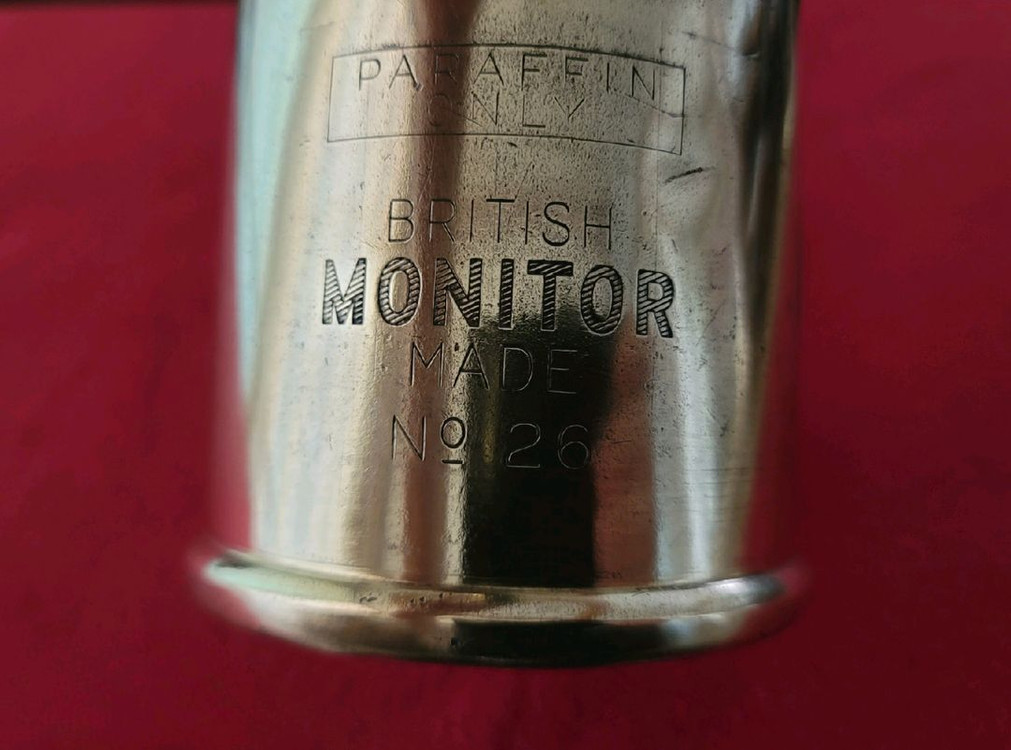 1940,S 영국본토 브리티시 희귀템 엔틱 황동토치(RARE) 이미지