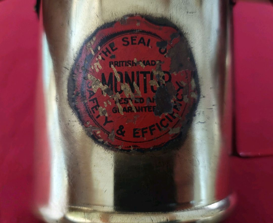 1940,S 영국본토 브리티시 희귀템 엔틱 황동토치(RARE) 이미지