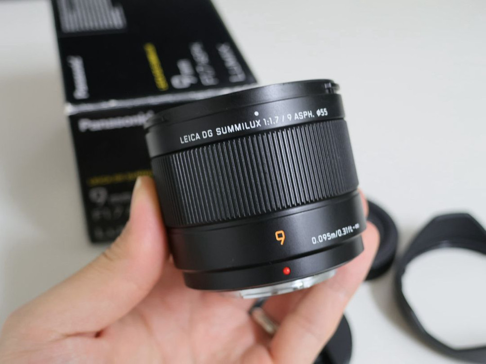 파나소닉 라이카 9mm F1.7 렌즈 이미지