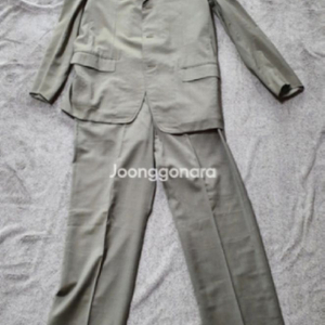 (가격인하) 프랑스 정품 루이비통 남성 정장 슈트 Size 52 이미지