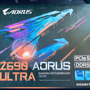 기가바이트 z690 AORUS ULTRA D5 메인보드 이미지