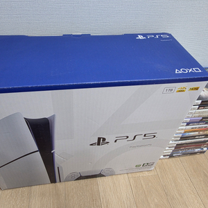 PS5슬림 디스크 + PS5 타이틀 15종 일괄 판매.. 이미지