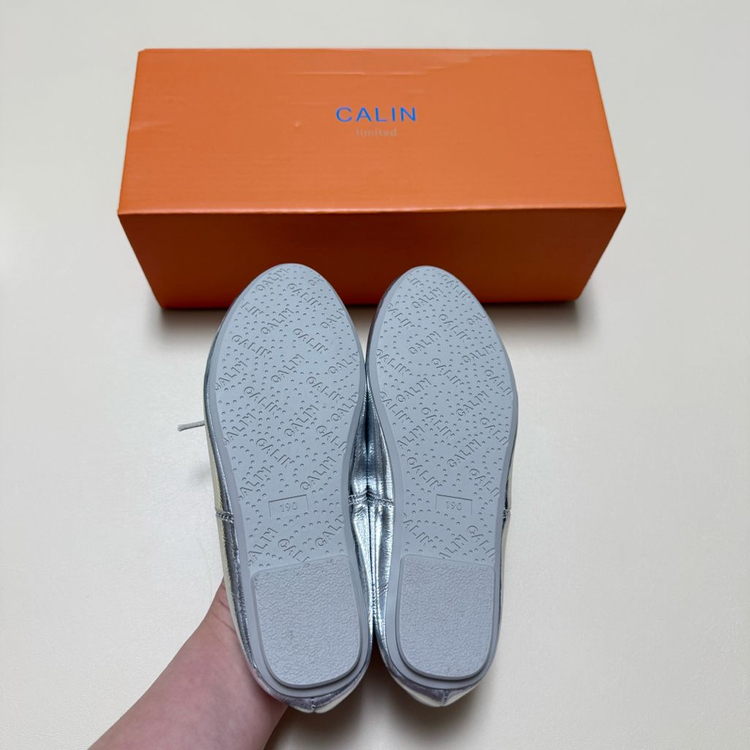 베이비꺌랑 발레리나 슈즈 실버 190 (새제품) 이미지