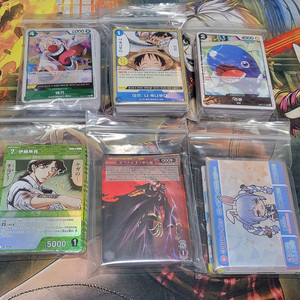 원피스, 코난 오버로드, 홀로라이브 카드 200여장 일괄 이미지